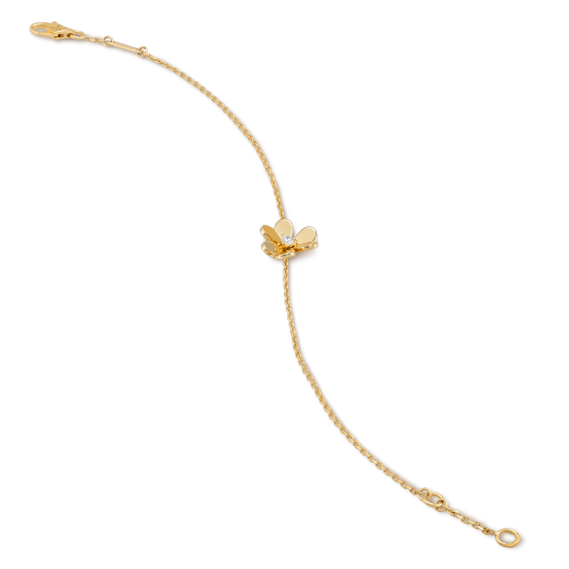 DIANA FRIVOLE GOLD FLOWER BRACELET