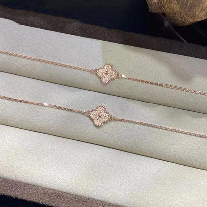 DIANA CLOVER SINGLE FLOWER BRACELET